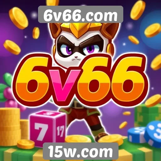 Principais recursos do site de jogos 6v66.com