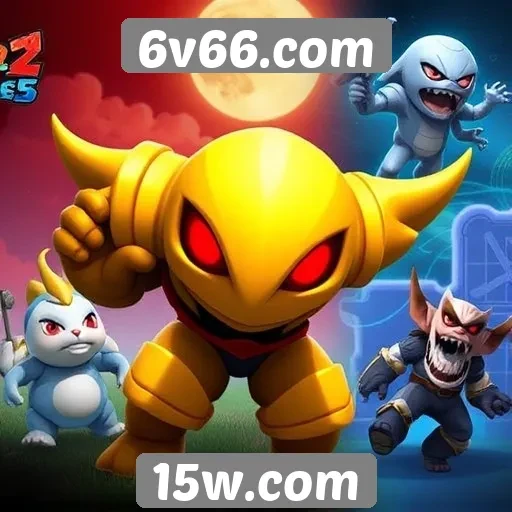 Análise de jogos populares no site 6v66.com